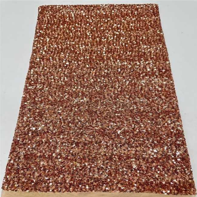 5 Yards Multi-Color Colorful Rainbow Sequined Beaded Embroidered 3D Floral Lace Material Fabric JLT049