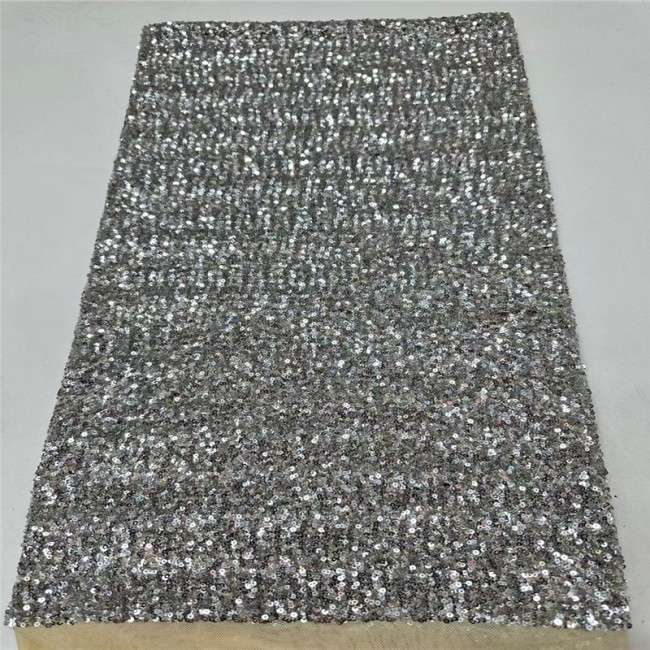 5 Yards Multi-Color Colorful Rainbow Sequined Beaded Embroidered 3D Floral Lace Material Fabric JLT049