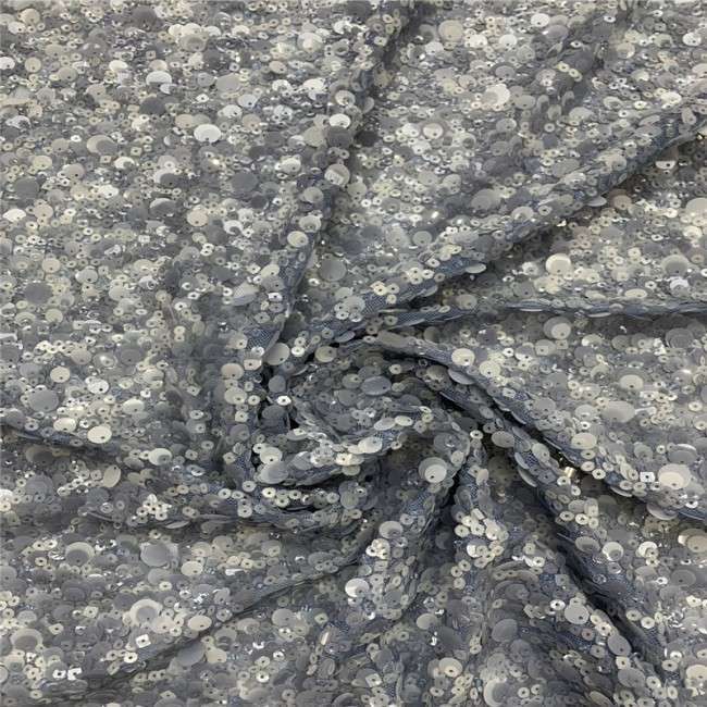 5 Yards Multi-Color Colorful Rainbow Sequined Beaded Embroidered 3D Floral Lace Material Fabric JLT070