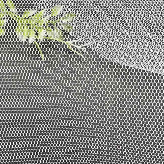 10 Yards 160cm Wide High Density Single Thread Soft Nylon Polyester White Bridal Tulle Material Fabric JD011