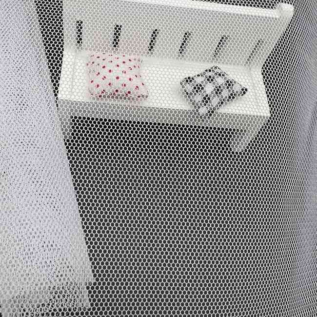 10 Yards 160cm Wide High Density Single Thread Soft Nylon Polyester White Bridal Tulle Material Fabric JD017