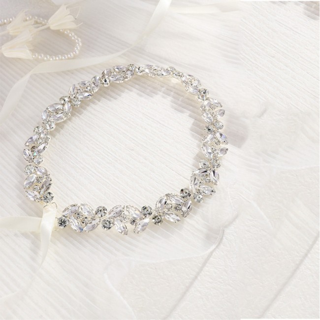 Rhinestone Dress Belt