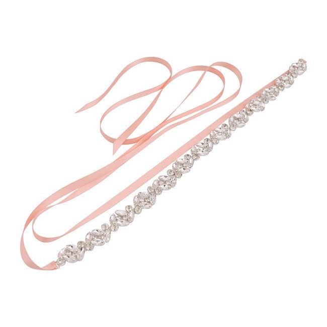 Rhinestone Dress Belt