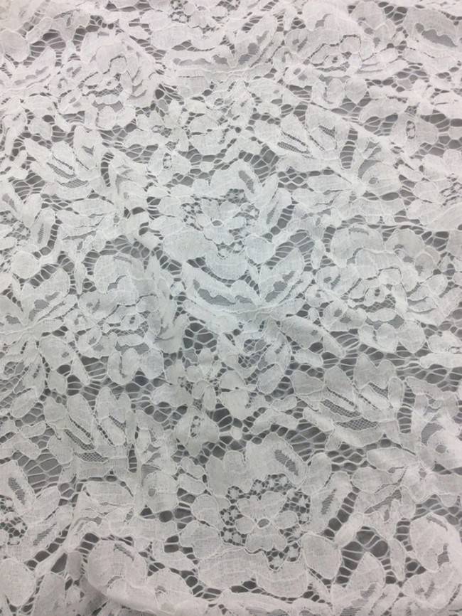 5 Yards Corded Cotton Lace Material Fabric LY005