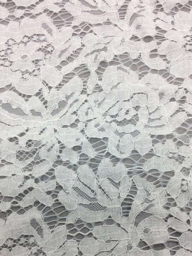 5 Yards Corded Cotton Lace Material Fabric LY005