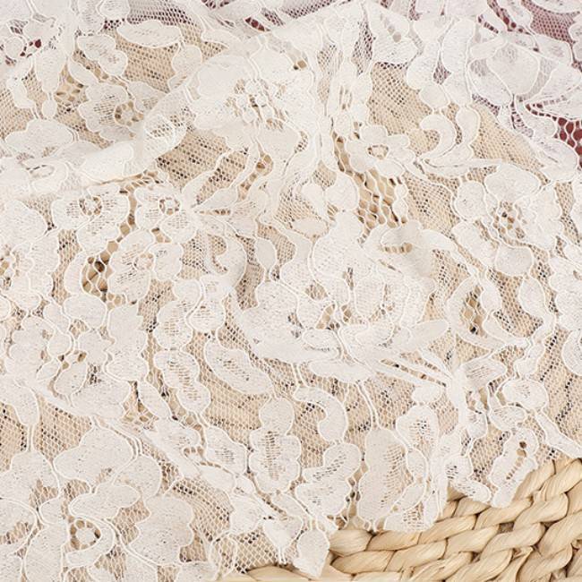 5 Yards Corded Cotton Lace Material Fabric MB002