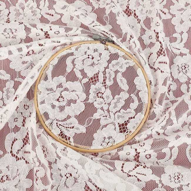 5 Yards Corded Cotton Lace Material Fabric MB002