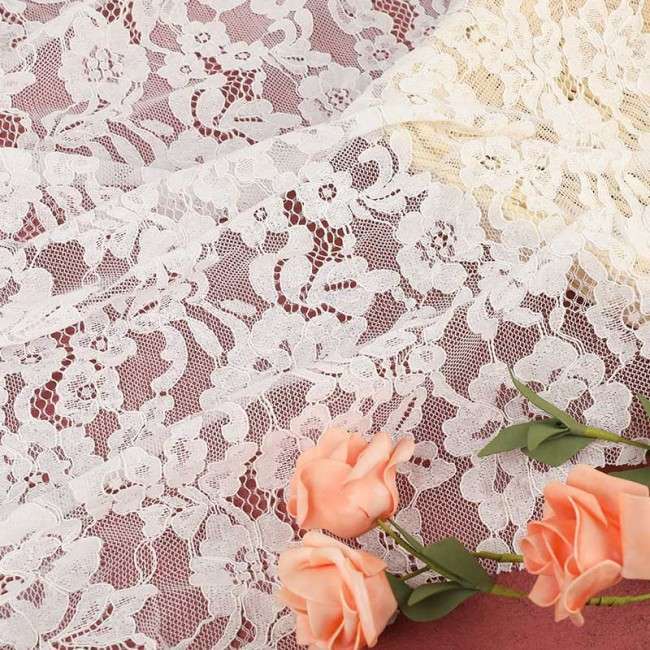 5 Yards Corded Cotton Lace Material Fabric MB002