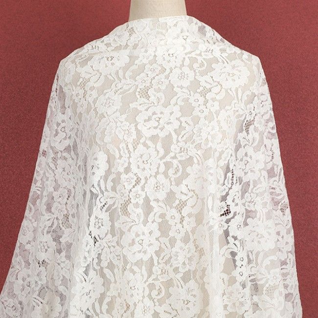 5 Yards Corded Cotton Lace Material Fabric MB002