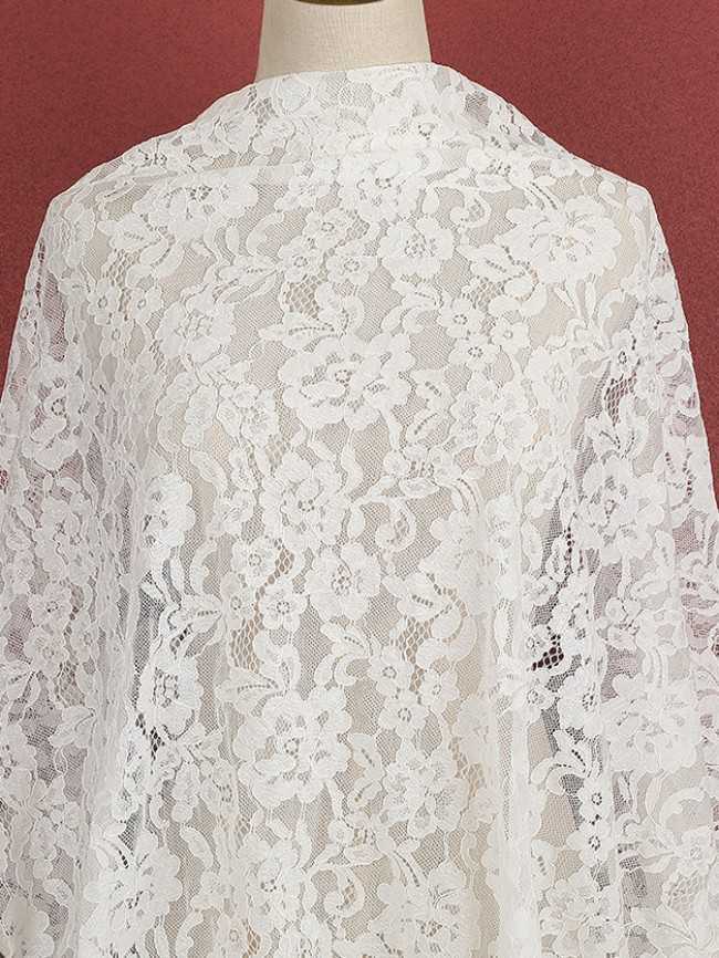 5 Yards Corded Cotton Lace Material Fabric MB002