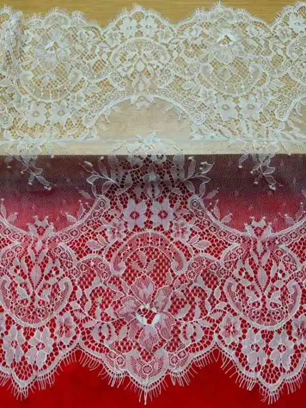 3 Meters Eyelash Chantilly Lace Trim Material
