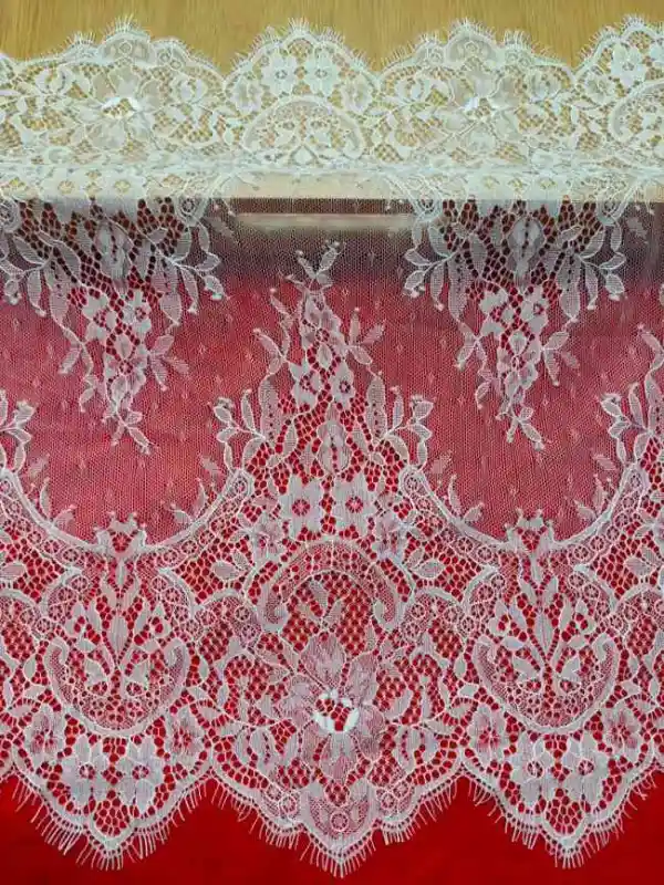 3 Meters Eyelash Chantilly Lace Trim Material