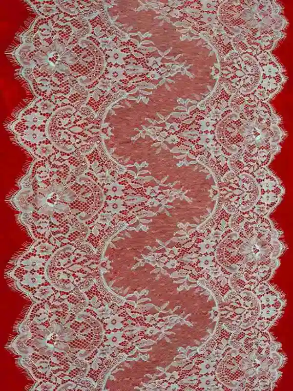 3 Meters Eyelash Chantilly Lace Trim Material
