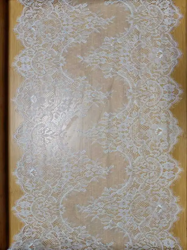 3 Meters Eyelash Chantilly Lace Trim Material