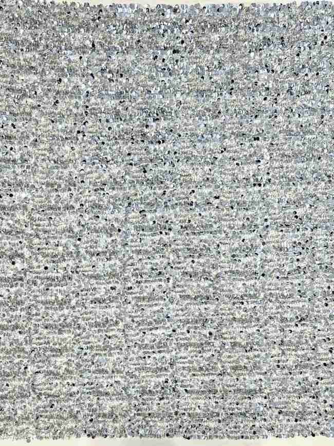 5 Yards Multi-Color Sequined Beaded Embroidered Lace Material Fabric HN060