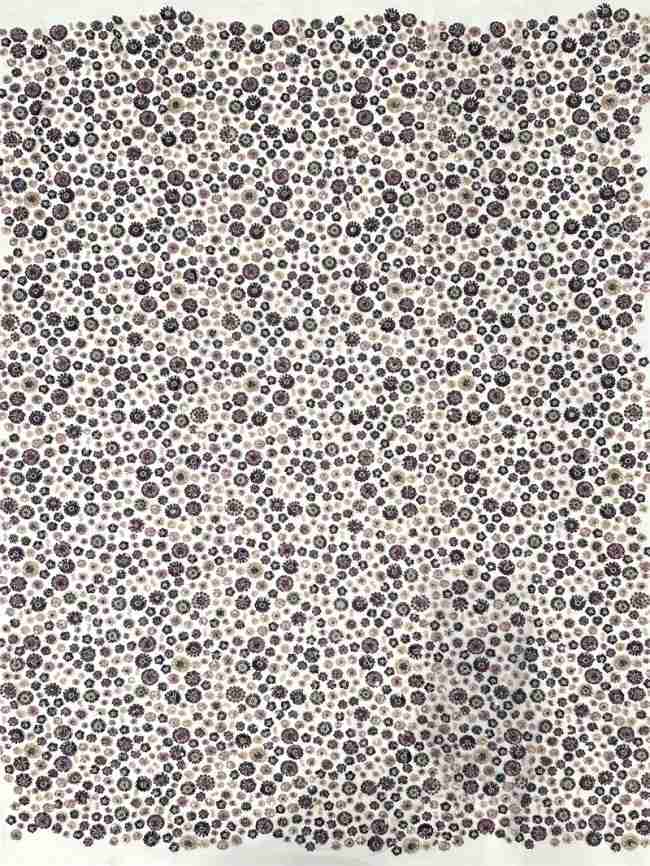5 Yards Beaded Lace Fabric ITM PFS058