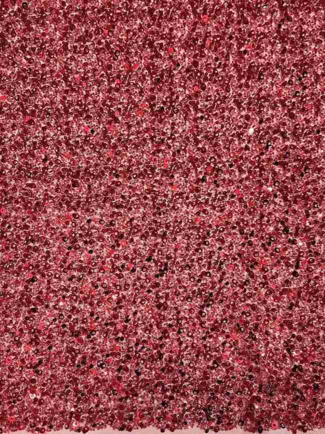 5 Yards Heavy Beaded Lace Material Fabric