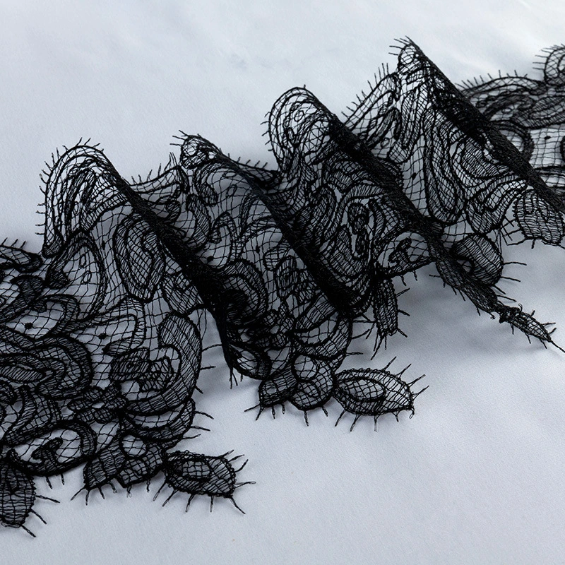 10 Yards White Guipure Bridal Lace Trim Material TLF083