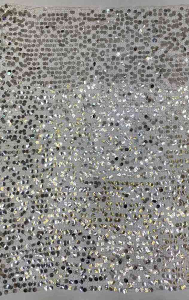 5 Yards Multi-Color Sequins Pearls Beaded Embroidered 3D Floral Lace Material Fabric TDD452