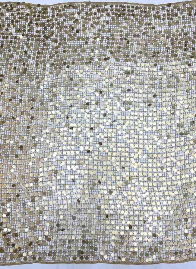 5 Yards Multi-Color Sequins Pearls Beaded Embroidered 3D Floral Lace Material Fabric TDD452