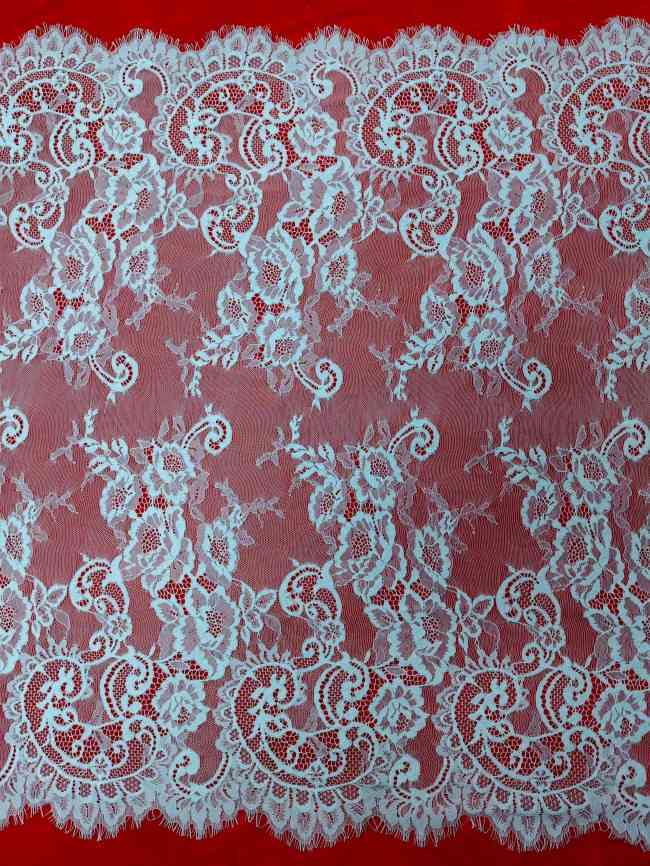 3 Meters Eyelash Chantilly Lace Trim Material Fabric ZD040