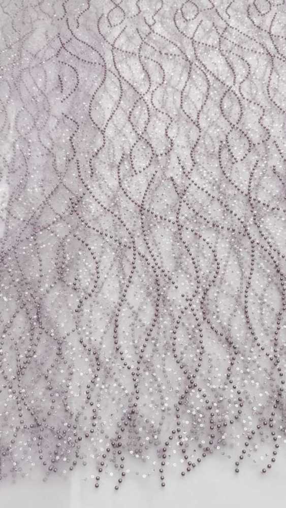 5 Yards Colorful Sequins Pearls Beaded Embroidered 3D Floral Lace Material Fabric For Dresses NA007