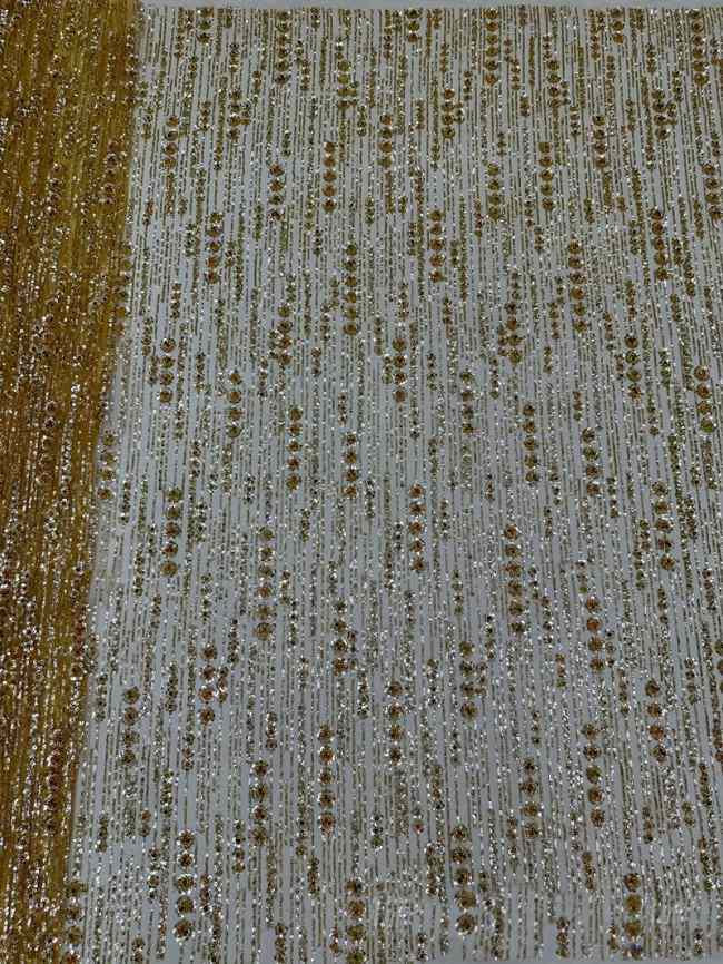 5 Yards Colorful Sequins Pearls Beaded Embroidered 3D Floral Lace Material Fabric For Dresses ML025
