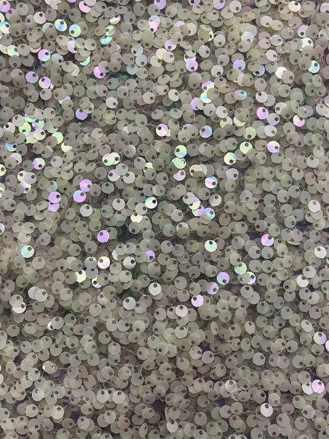 5 Yards Colorful Sequins Lace Material Fabric For Dresses ZT066