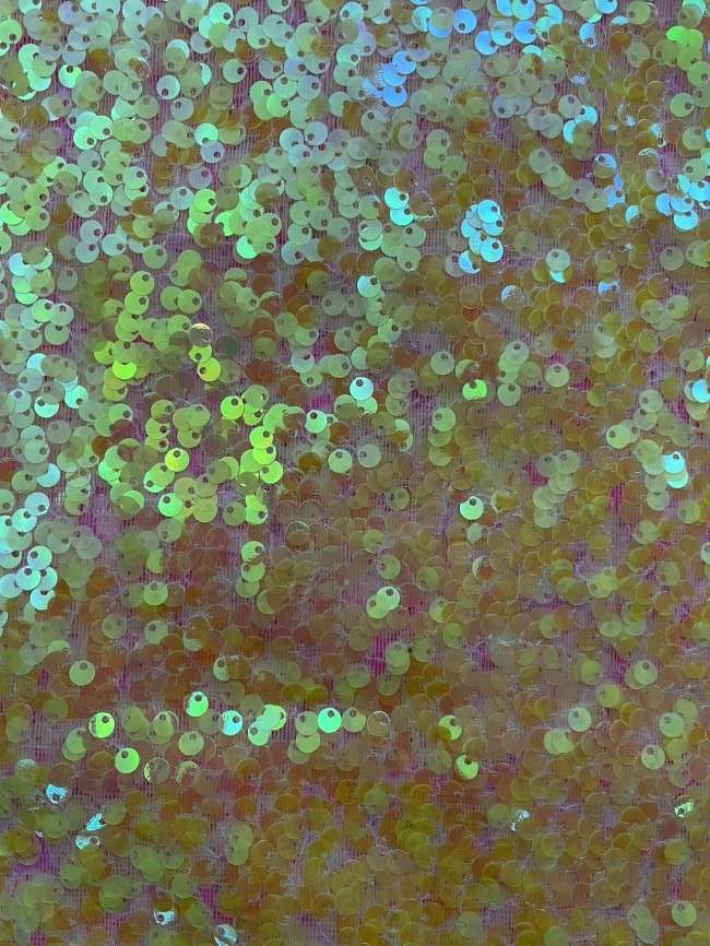 5 Yards Colorful Sequins Lace Material Fabric For Dresses ZT066