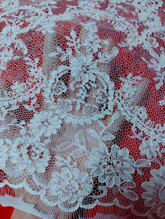 5 Yards Colorful Sequins Pearls Beaded Embroidered 3D Floral Lace Material Fabric For Dresses ZT086