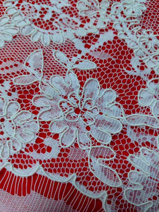 5 Yards Colorful Sequins Pearls Beaded Embroidered 3D Floral Lace Material Fabric For Dresses ZT086