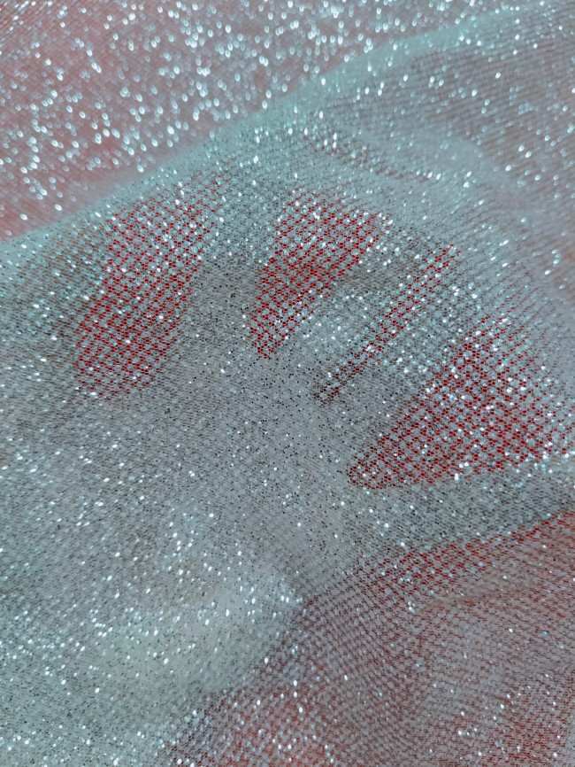 10 Yards Glittering Sequin Lace Material Fabric For Dresses LC005