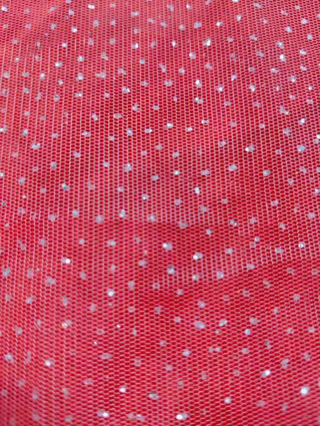 10 Yards Glittering Sequin Lace Material Fabric For Dresses LC011