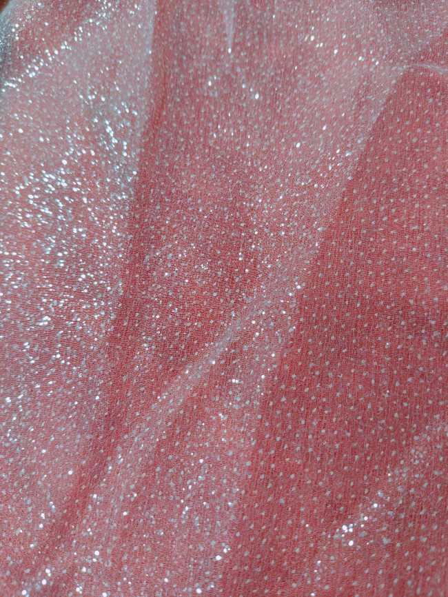10 Yards Glittering Sequin Lace Material Fabric For Dresses LC015