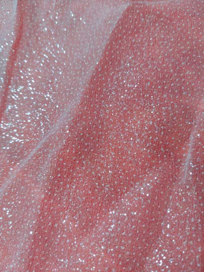 10 Yards Glittering Sequin Lace Material Fabric For Dresses LC015