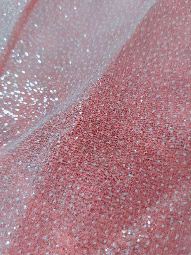 10 Yards Glittering Sequin Lace Material Fabric For Dresses LC015