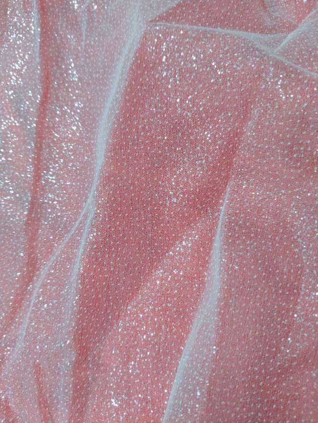 10 Yards Glittering Sequin Lace Material Fabric For Dresses LC015