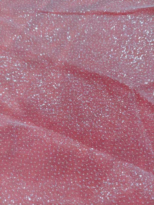 10 Yards Glittering Sequin Lace Material Fabric For Dresses LC015
