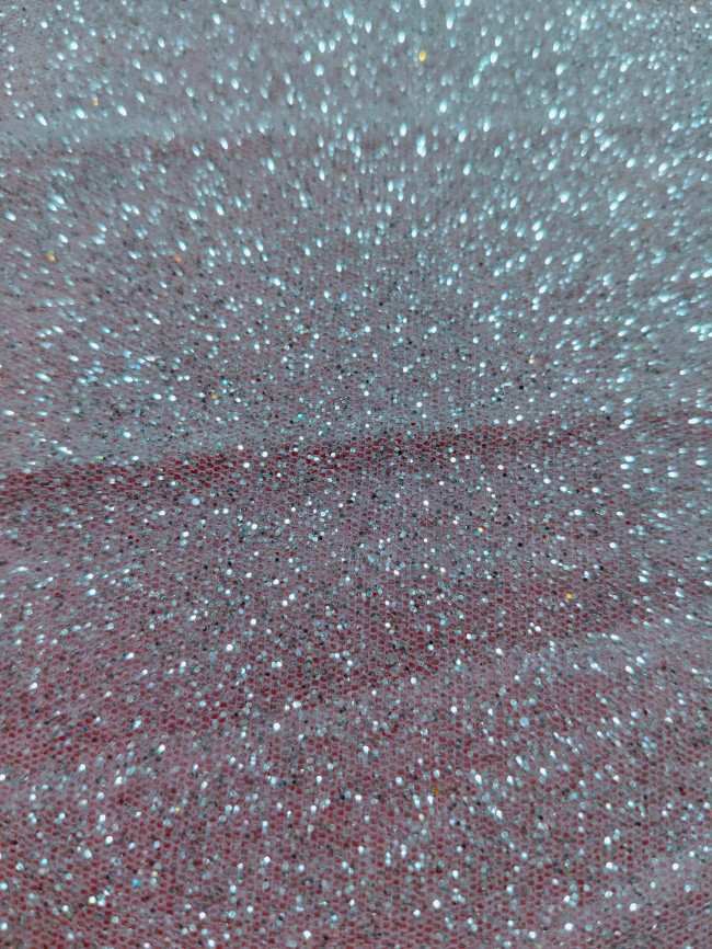 10 Yards Glittering Sequin Lace Material Fabric For Dresses LC016