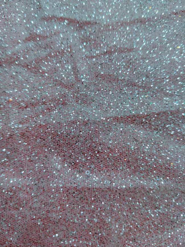 10 Yards Glittering Sequin Lace Material Fabric For Dresses LC016