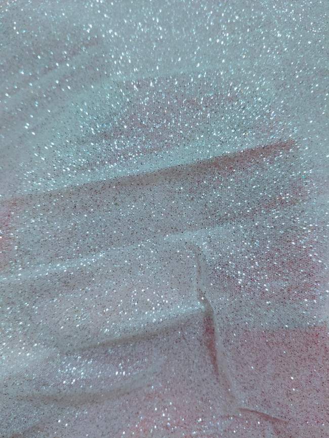 10 Yards Glittering Sequin Lace Material Fabric For Dresses LC016