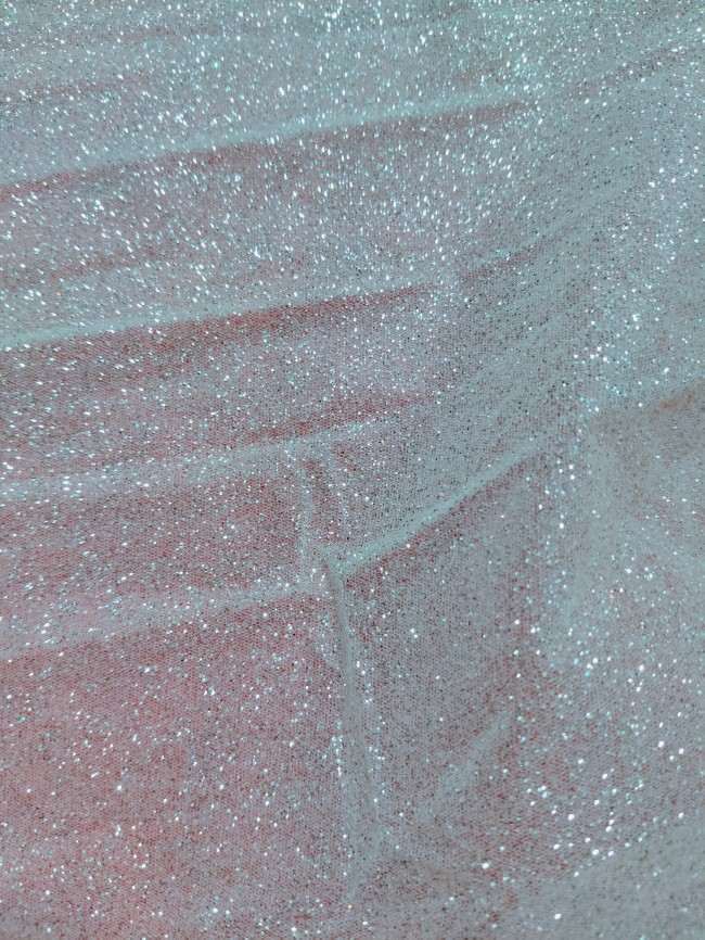 10 Yards Glittering Sequin Lace Material Fabric For Dresses LC016