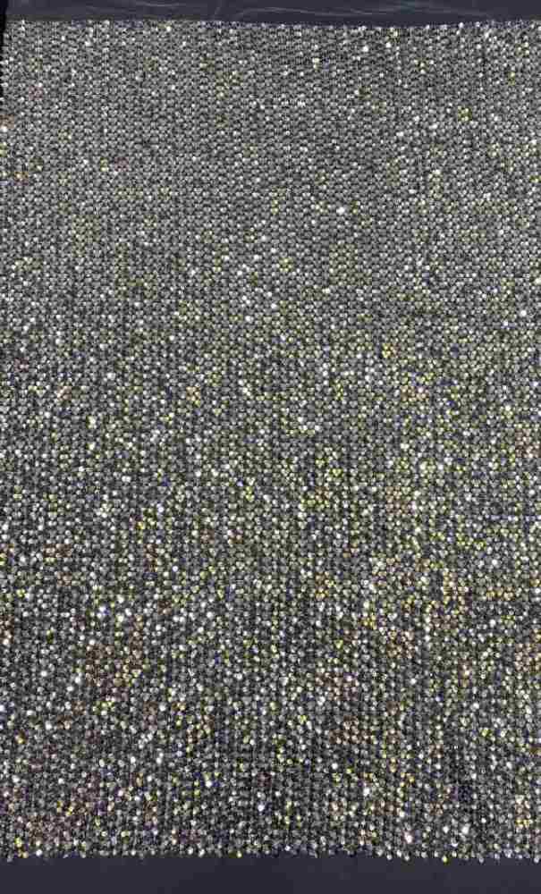 5 Yards Colorful Sequins Pearls Beaded Embroidered 3D Floral Lace Material Fabric For Dresses ZT121