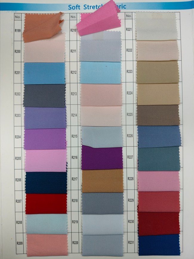 Lining Fabric - Soft Four-Way Stretch Silky Lining Fabric | Ref. JS50D