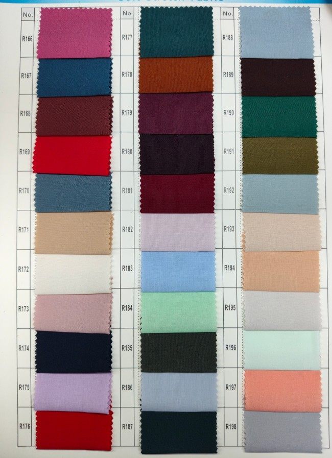 1 Yard 4 Way Stretchy Silky Soft Lining Fabric Material For Dresses