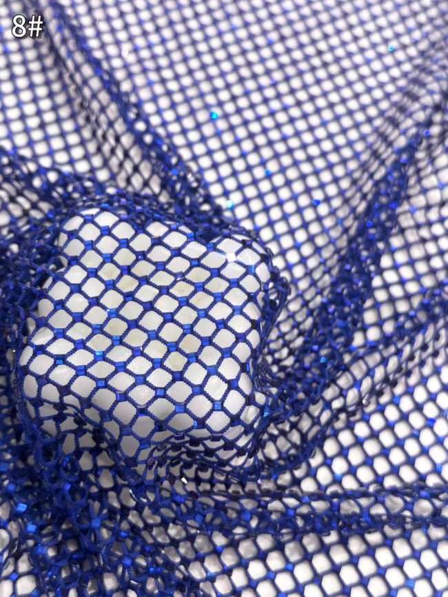 5 Yards Rhinestone Mesh Fabric, ITM HN128