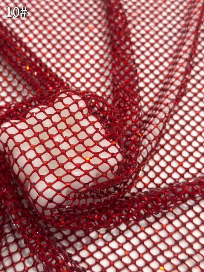 5 Yards Colorful Sequins Pearls Rhinestones Beaded Embroidered 3D Floral Lace Material Fabric For Dresses HN128