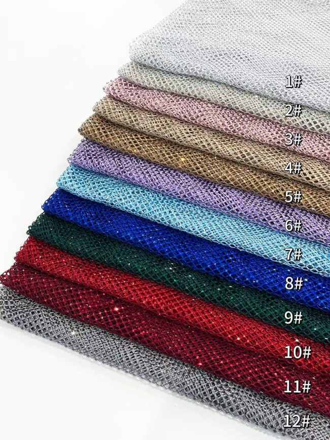 5 Yards Colorful Sequins Pearls Rhinestones Beaded Embroidered 3D Floral Lace Material Fabric For Dresses HN128