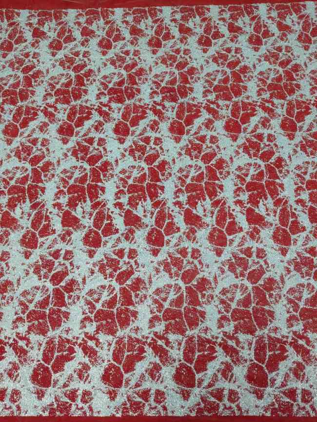 10 Yards Glittering Sequin Lace Material Fabric For Dresses LC022