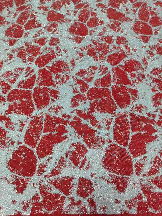 10 Yards Glittering Sequin Lace Material Fabric For Dresses LC022
